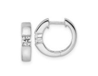 18K GOLD EARRINGS WITH NATURAL DIAMONDS FOR 0.32 CT - 837 NAT