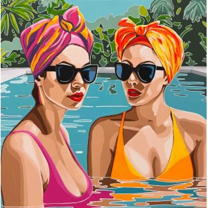 Kasia Davies, Oasis of Color, 2025