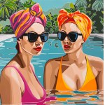Kasia Davies, Oasis of Color, 2025