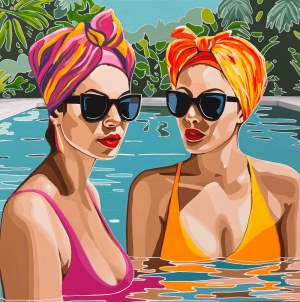 Kasia Davies, Oasis of Color, 2025