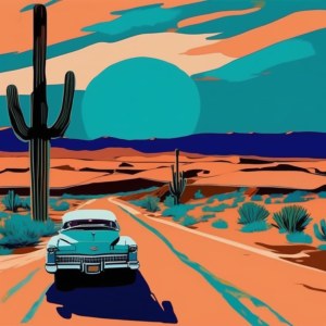Three Art Group, Road through deserts, 2025