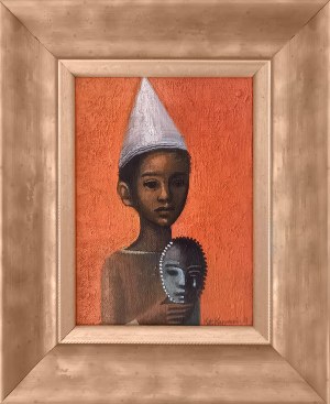 Katarzyna Karpowicz, Boy with a Mask, 2024
