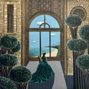 Agatha Padol, Girl at the beach house, 2025