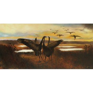 Konrad Hamada, Dance of the Cranes, 2025