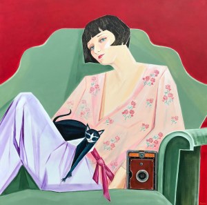 Sandra Chojnowska, Dora Maar and Picasso's cat, 2025