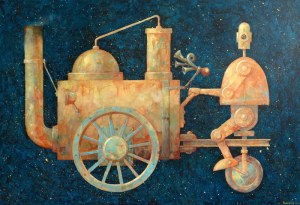 Grzegorz Radziewicz, Mobile distilling machine, 2025