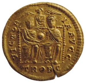 Valens 364-378, solidus RIC 39b, Trier