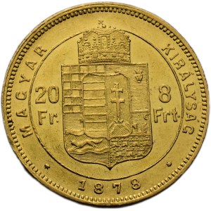FJI. 1848-1916, 8 Goldschmied 1878 KB