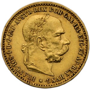 FJI. 1848-1916, 10 crowns 1897 p.z.
