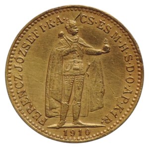 FJI. 1848-1916, 10 Kronen 1910 KB