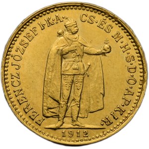 FJI. 1848-1916, 10 crowns 1912 KB