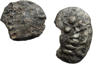 Celts - Boii, oppidal period, AR obol, type Old Hradisko type E