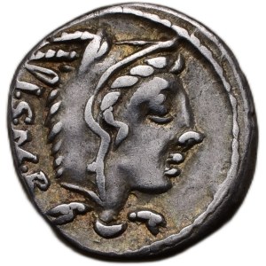 L.Thorius Balbus, 105 BC, AR denarius