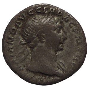 Trajan 98-117, denarius, rv: Roma seated left, RIC 116