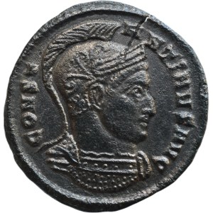 Constantine I. 307-337, AE follis, minc.Ticinum