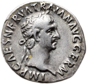 Trajan 98-117, AR denarius, Rome, RIC II 12