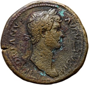 Hadrian 117-138, AE sestertius, Rome