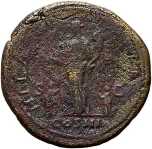 Hadrian 117-138, AE sestertius, Rome