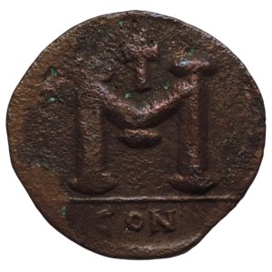 Anastasio 491-518, AE follis, zecca di Costantinopoli