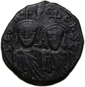 Leo Armenian 813-820, AE follis 22mm