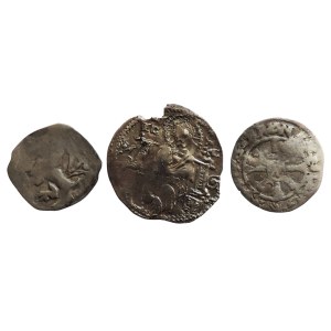 Bavorsko 15. stol., fenik Oetting + Ragusa grosseto + Maxmilián II. Krejcar 1570