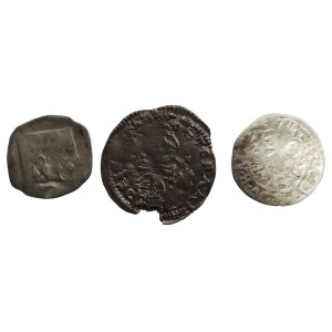 Bavorsko 15. stol., fenik Oetting + Ragusa grosseto + Maxmilián II. Krejcar 1570