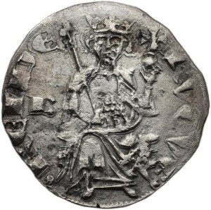Crusaders in Cyprus, Hugo IV. 1324-1359, groschen b.l.
