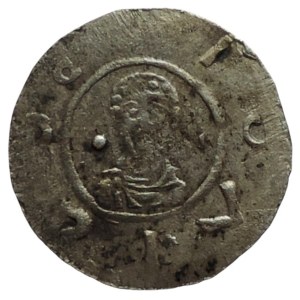 Bořivoj II. 1100-1107, denár Cach 413