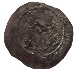 Anonymous SC VVENCEZLAVS, 2nd Crusade, denarius Cach 532, VP-231 4 stars