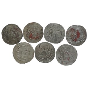 Anonymous SC VVENCEZLAVS, 2nd Crusade, denarius Cach 532, VP-231 4 stars