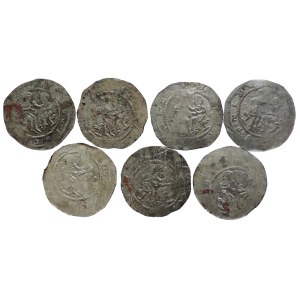 Anonymous SC VVENCEZLAVS, 2nd Crusade, denarius Cach 532, VP-231 4 stars