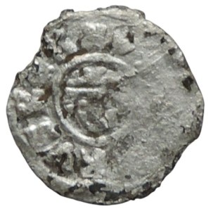 Přemysl Otakar II., moravský denár Cach 974