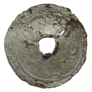 Wacław II. 1278-1305, grosz praski Sm.2, platerowany falsum z epoki