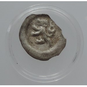 Charles IV. 1346-1378, hollow penny with a lion Smolík tab. VII/4