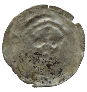 Charles IV. 1346-1378, Hollow penny with lily crown, Kutná Hora, 0,27g/16mm Smolík tab. VII/5, Castelin p. 94, no. 27b RRR