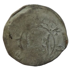 Karel IV. - Česká Falc, mincovna Lauf 1356-1373, fenik Nech. 8