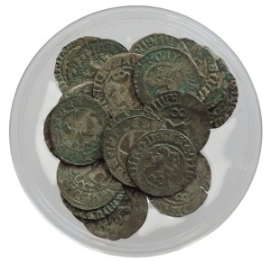 Vladislav II. Jagiellonian 1471-1516, one-sided white penny, various variants 100pcs