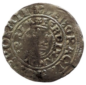 Ferdinand I. 1526-1564, Prague groschen 1534 Chvojka C4/b