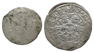 Maxmilian II. 1564-1576, 1 krejcar 1571 Prague-Harder
