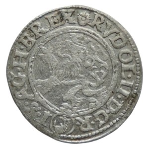 Rudolf II. 1576-1612, bílý groš 1579 Jáchymov-Kádner