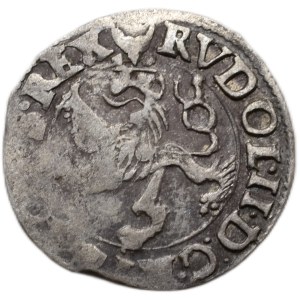 Rudolf II. 1576-1612, malý groš 1593, Jáchymov-Hoffmann