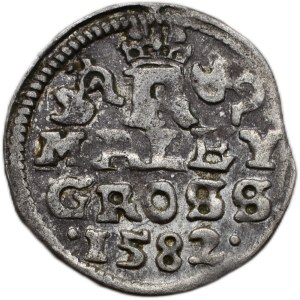 Rudolf II. 1576-1612, malý groš 1582, České Budějovice-Schönfeld
