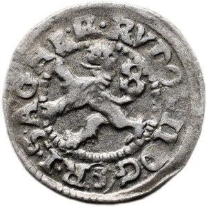 Rudolf II. 1576-1612, malý groš 1591 Č.Budějovice-Mattighofer