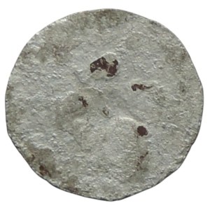 Rudolf II. 1576-1612, jednostranný biely groš 1590 Kutná Hora-Šatný