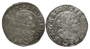 Ferdinand II. 1619-1637 (coins of good grain), 3 krejcar 162... Prague-Hübmer