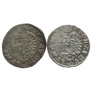 Ferdinand II. 1619-1637 (mince dobrého zrna), 3 krejcar 162… Praha-Hübmer