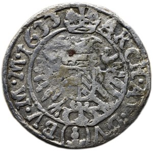 Ferdinand II. 1619-1637 (mince dobrého zrna), 3 krejcar 1633 Praha-Schuster