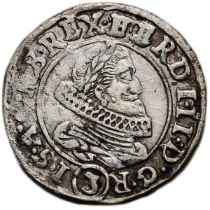 Ferdinand II. 1619-1637 (mince dobrého zrna), 3 krejcar 1635 Praha-Schuster