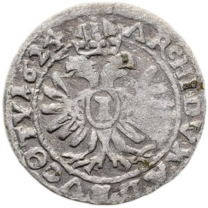 Ferdinand II. 1619-1637 (coins of good grain), 1 krejcar 1624 BZ Olomouc-Zwirner