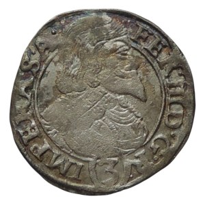 Ferdinand III. 1637-1657, 3 krejcar 1640 Prague-Wolker